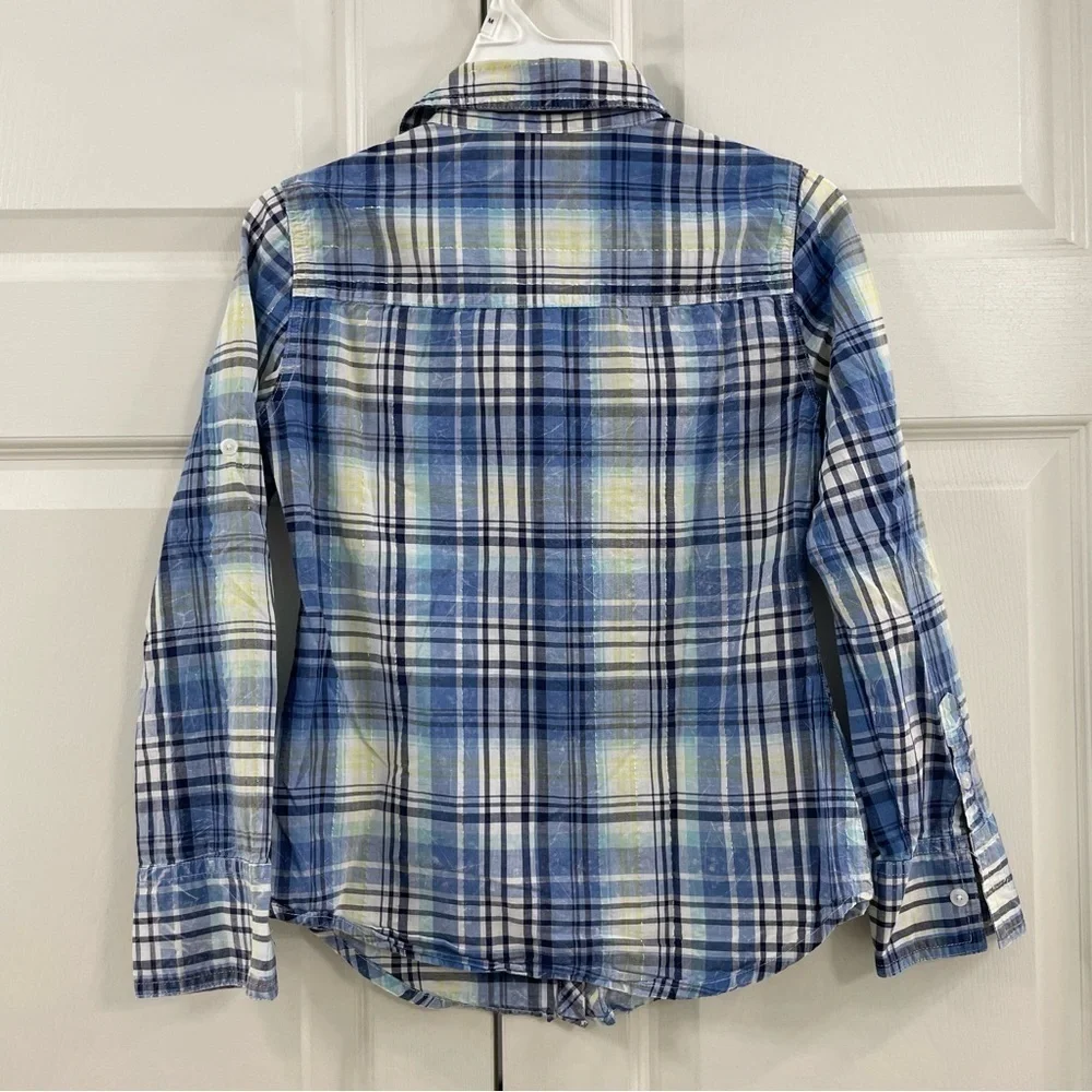 Justice Girl’s Flannel Button Down Size 10
